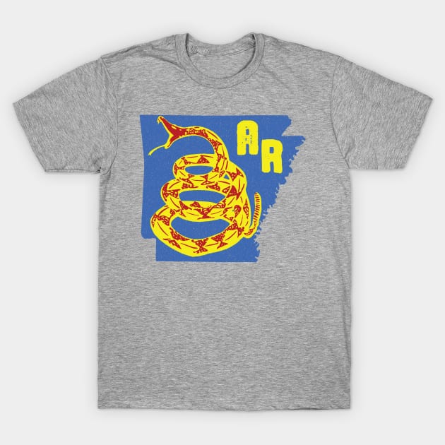 Arkansas Gadsden Snake T-Shirt by PelagiosCorner